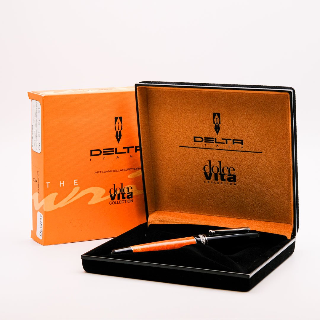 DE0037 - Delta - Fusion Black - Collectible pens - fountain pen & More