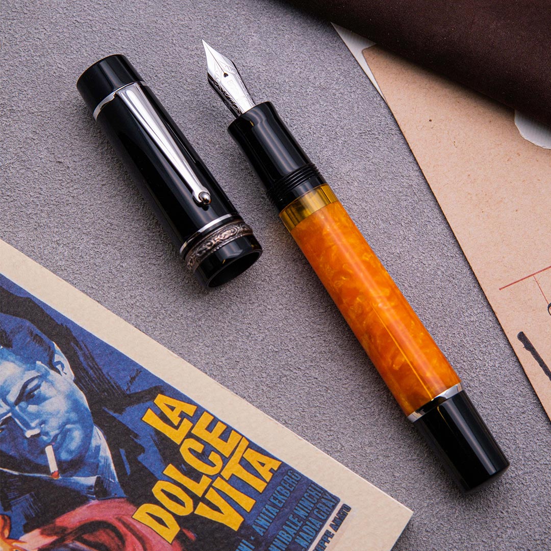 DE0048 - Delta - Dolcevita Big Size Black - Collectible pens - fountain pen & More