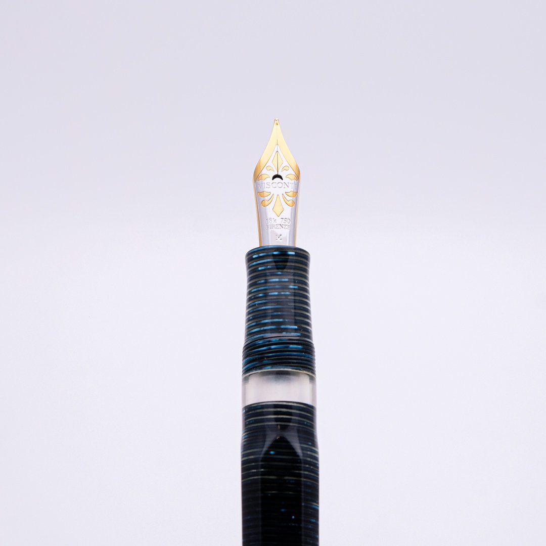 VI0015 - Visconti - Wall Street Blue Celluloid LE 0342-4000 - Collectible pens - fountain pen & More