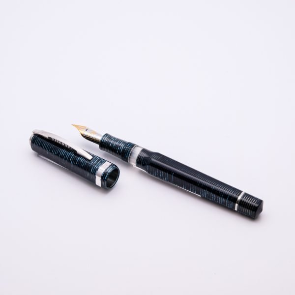 VI0015 - Visconti - Wall Street Blue Celluloid LE 0342-4000 - Collectible pens - fountain pen & More