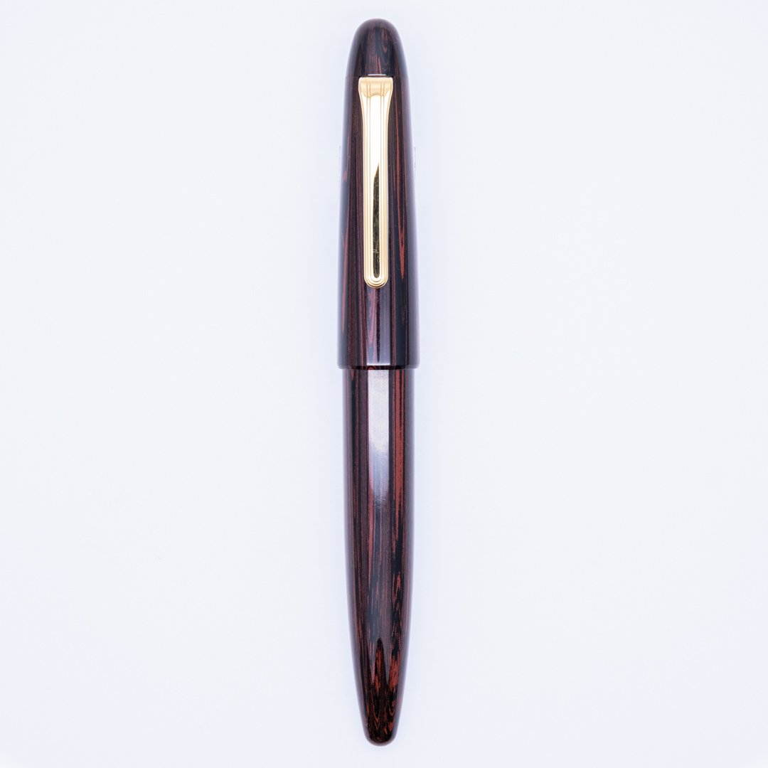 SA0016 - Sailor - King of pen Vulcanite red marble 2007 - Collectible pens - fountain pen & More