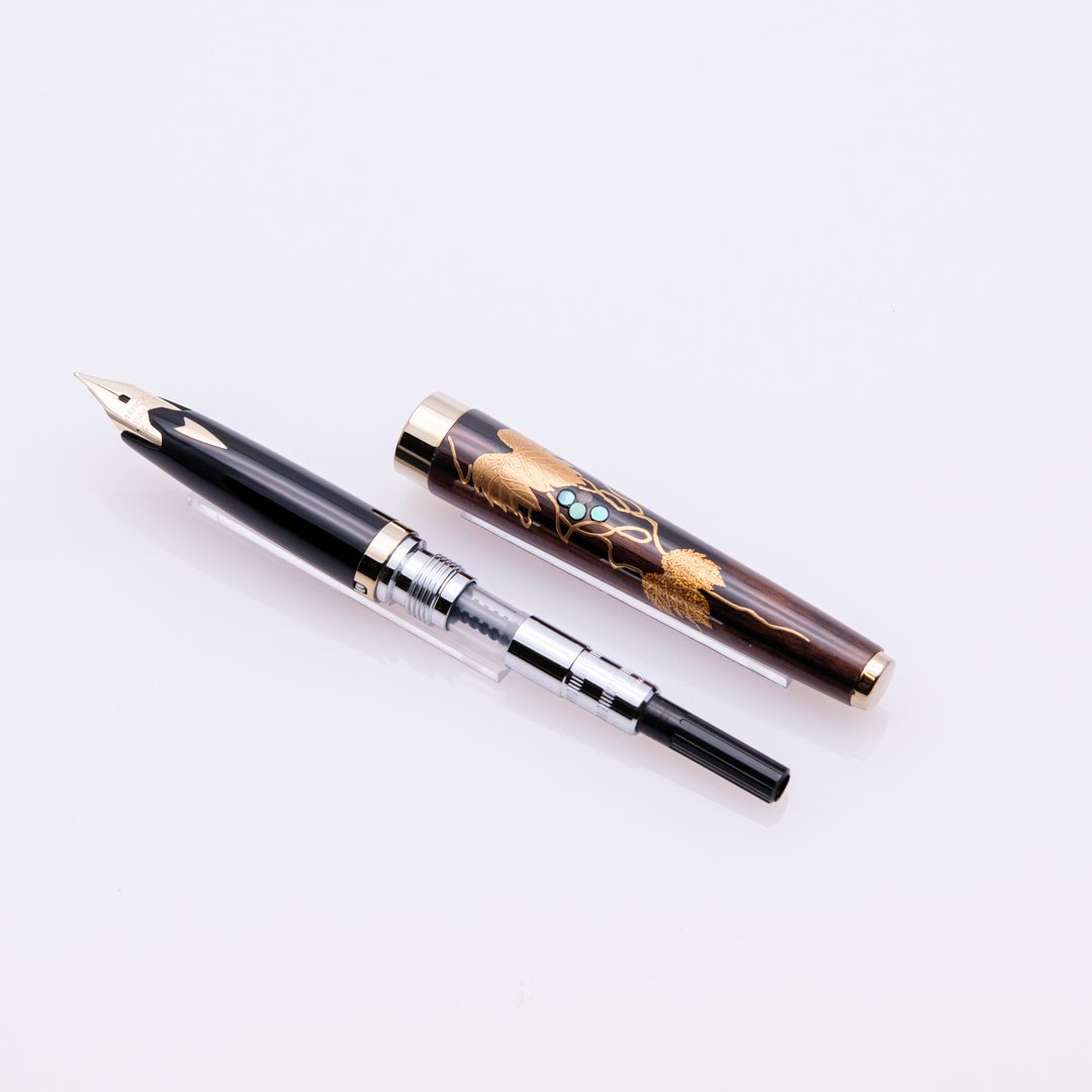 SA0002 - Sailor - Kaga Maki-e Grape Budoh FP - Collectible pens - fountain pen & More