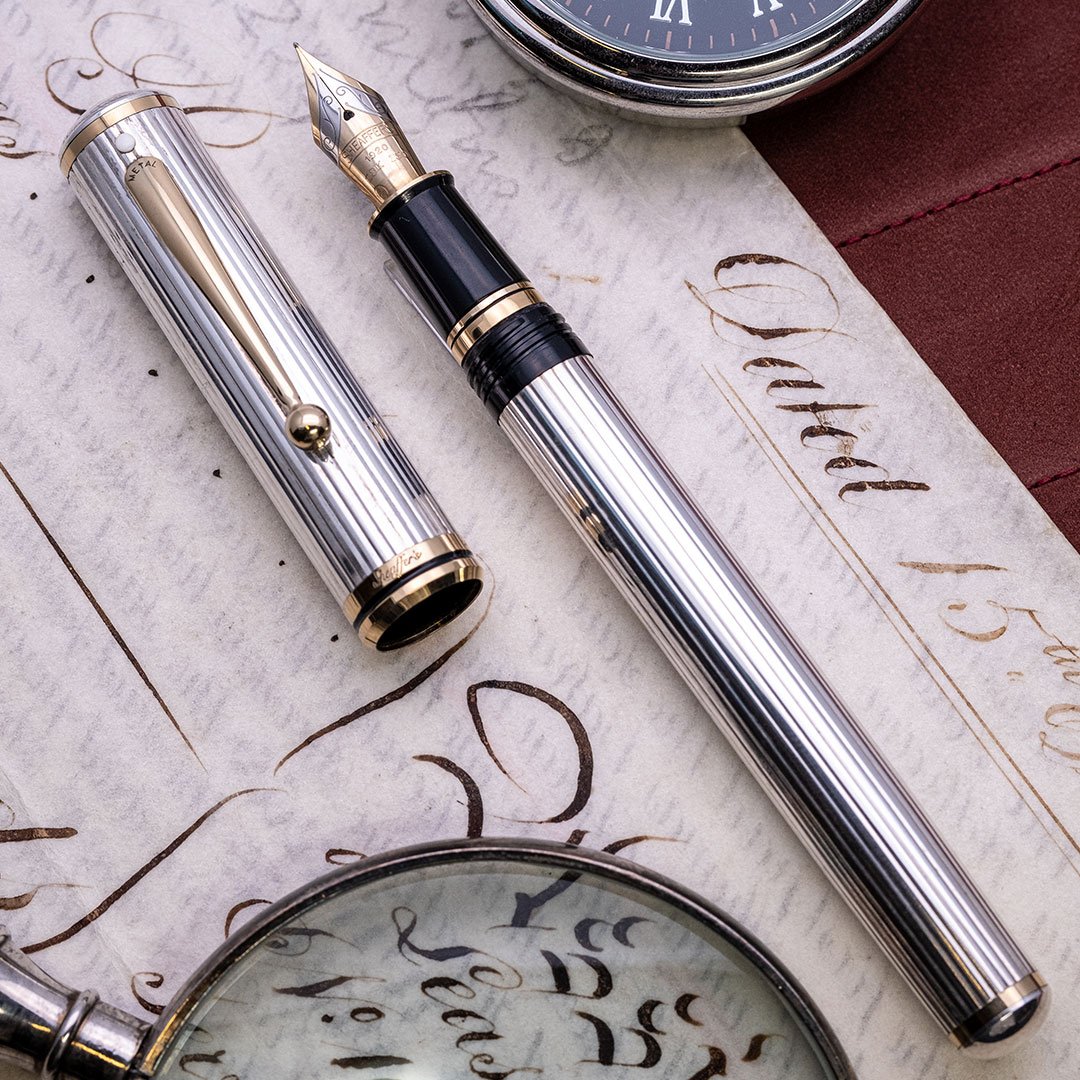 SH0017 - Sheaffer - Connoisseur Sterling Silver - Collectible fountain pens - fountain pen & more