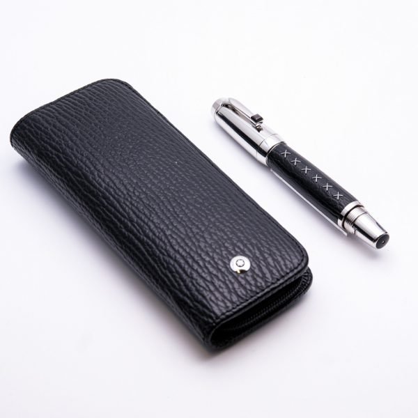 MB0220 - Montblanc - Boheme Ethui Shark Black - Collectible pens & more