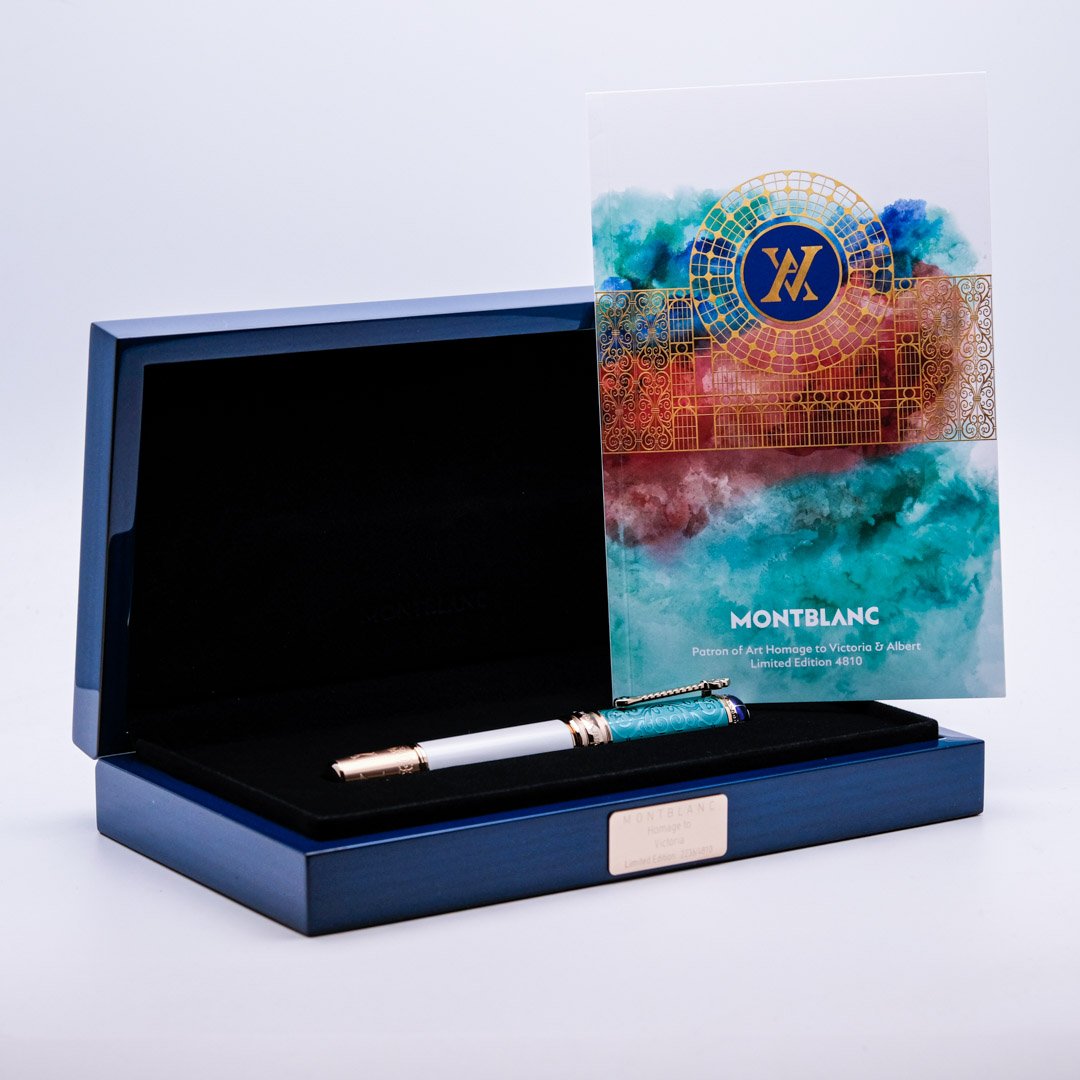 MB0257 - Montblanc - Patron of art Homage to Victoria 4810 - Collectible pens fountain pen & more