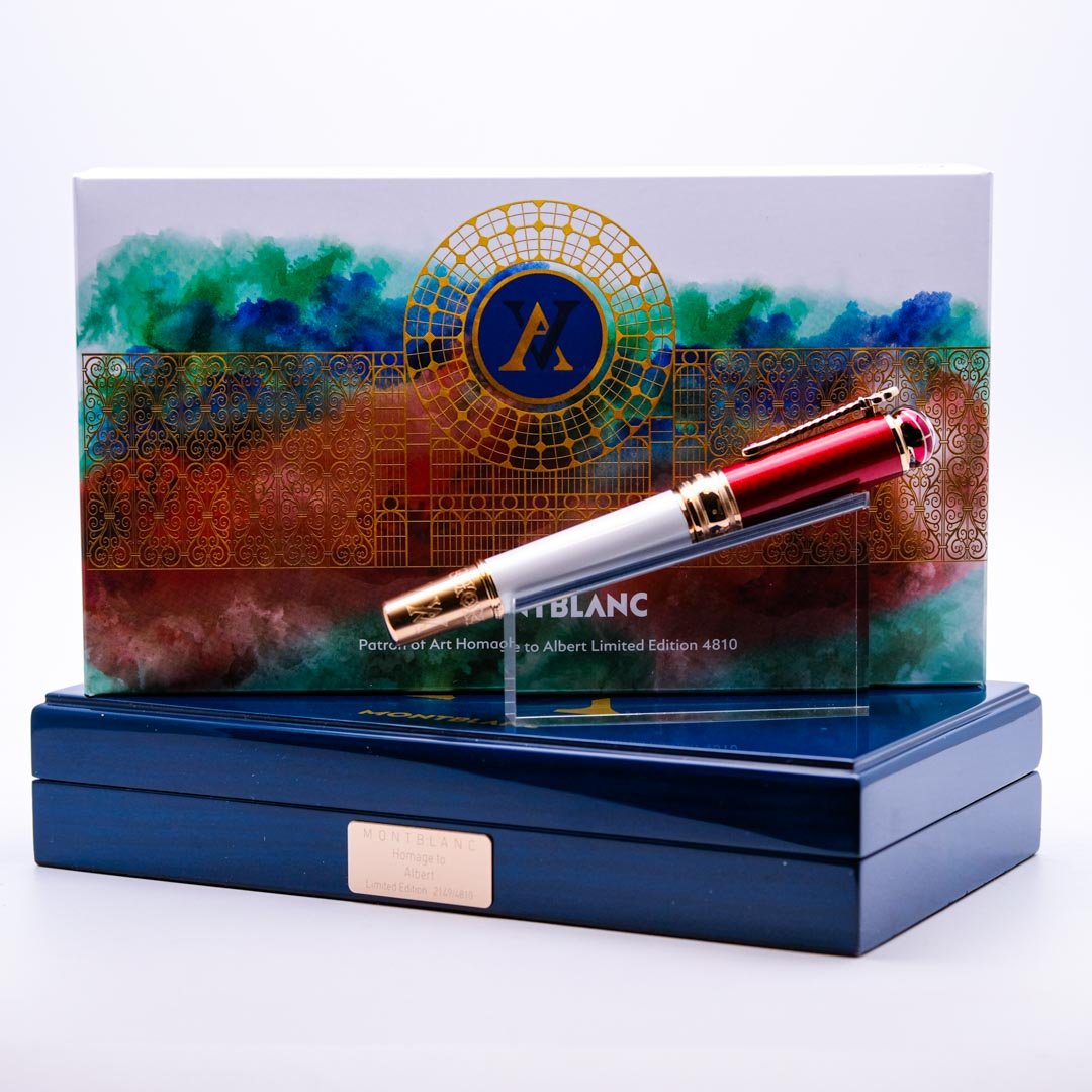 MB0278 - Montblanc - Patron of Art Homage to Albert Limited Edition 4810 - Collectible pens fountain pen & more -1