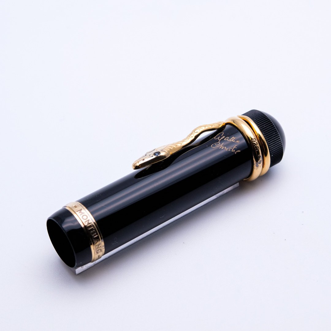 MB0322 - Montblanc - Writers Edition Agatha Christie 4810 - Collectible fountain pen and more-1