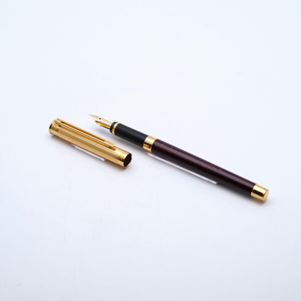 MB0399 - Montblanc - Noblesse douè Red lacquer - Collectible fountain pens & more -1