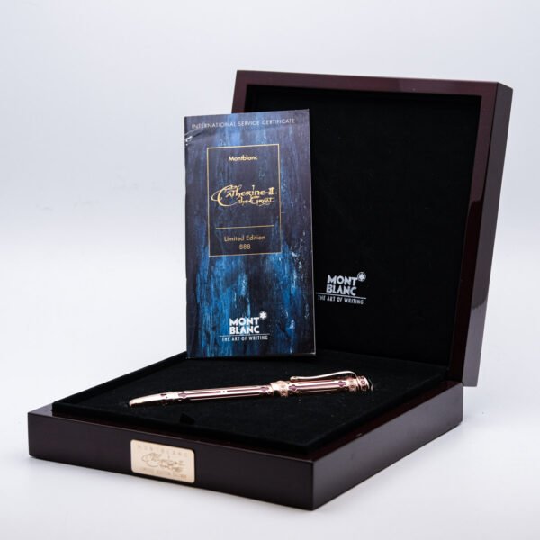 MB0407 - Montblanc - Great characters Catherine II 888 - Collectible fountain pen & More