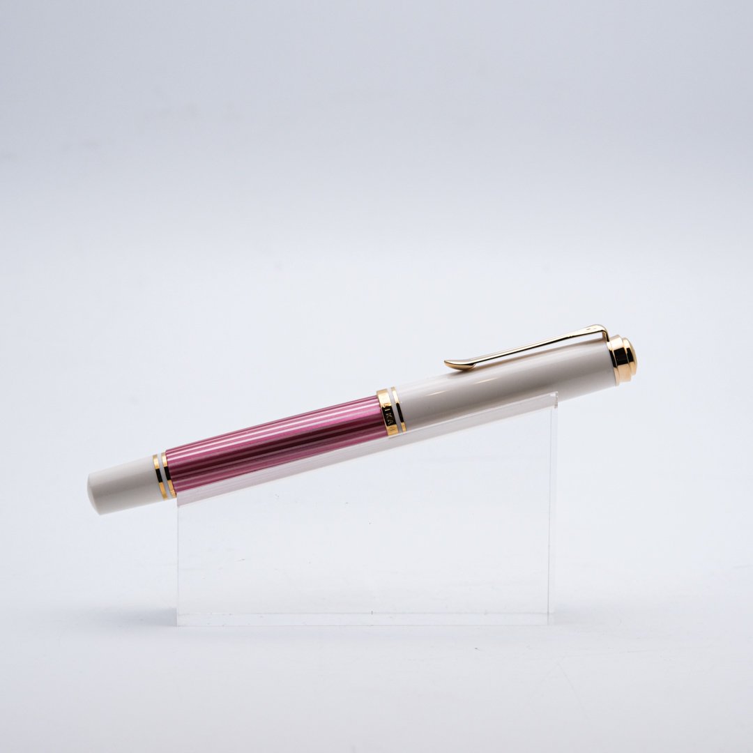 PE0047-48 - Pelikan - m600 Pink Striped - Collectible fountain pens & more