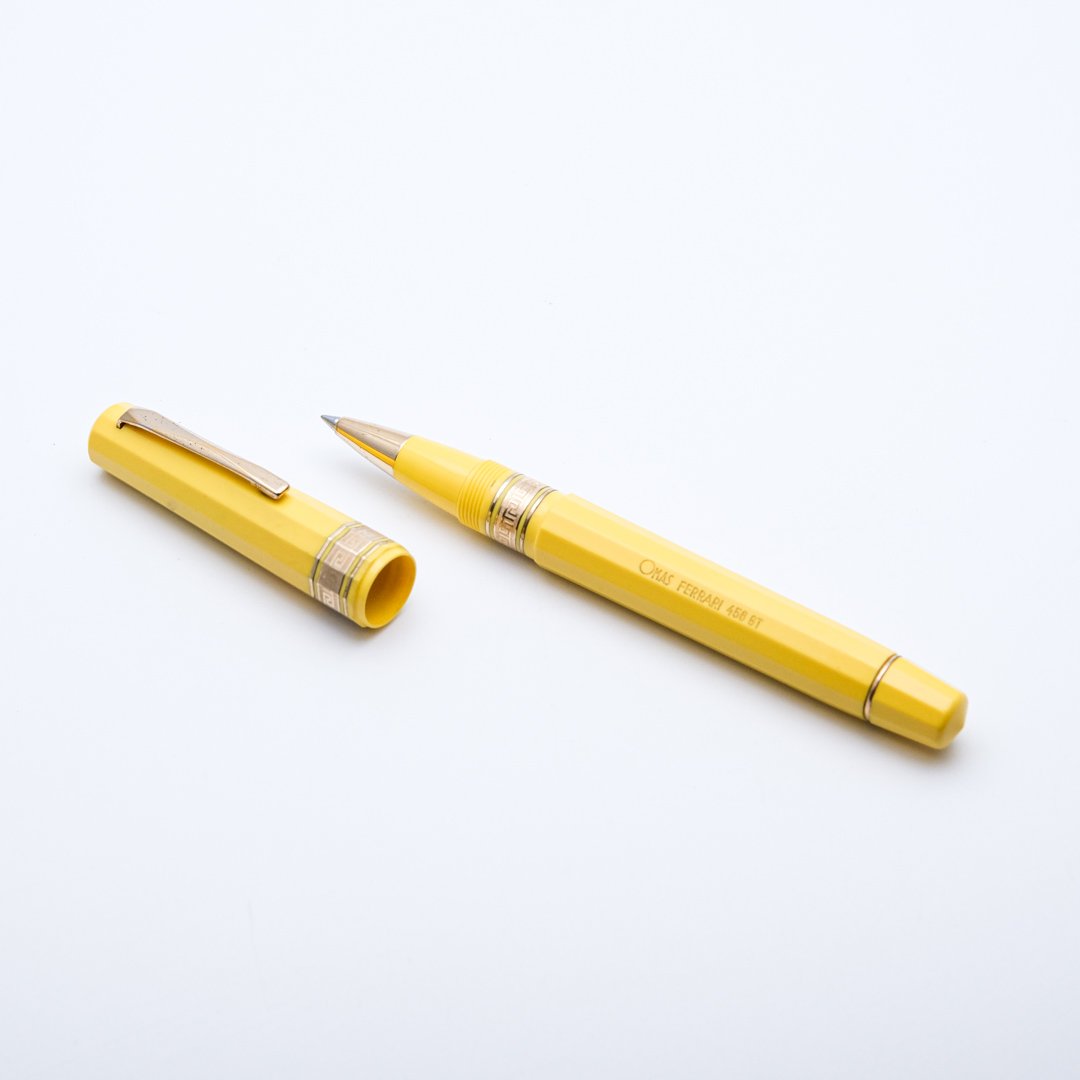 OM0149 - Omas - Ferrari Special Edition 456 GT Yellow - Collectible fountain pens & more