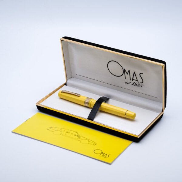 OM0149 - Omas - Ferrari Special Edition 456 GT Yellow - Collectible fountain pens & more