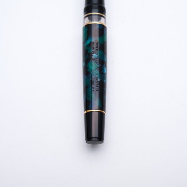 AU0051 - Aurora - Optima Green Auroloide - Collectible fountain pens & more-1