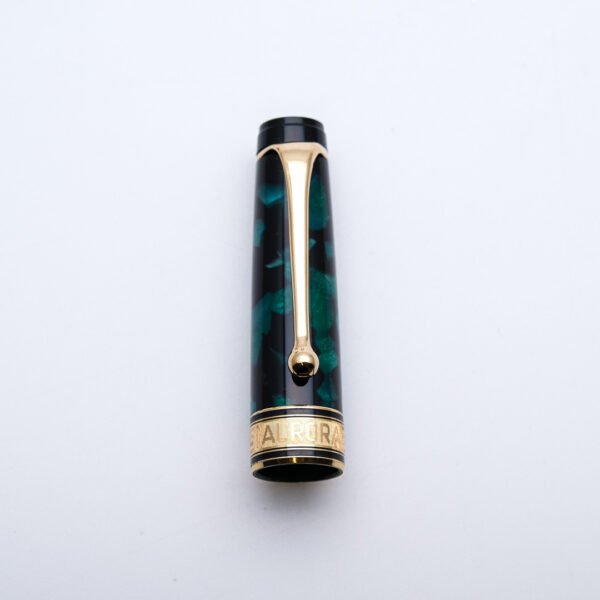 AU0051 - Aurora - Optima Green Auroloide - Collectible fountain pens & more-1