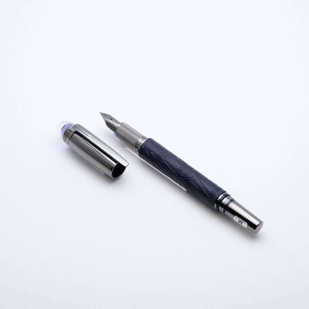 MB0545 - Montblanc - Starwalker SpaceBlue Douè - Collectible fountain pens & more-1