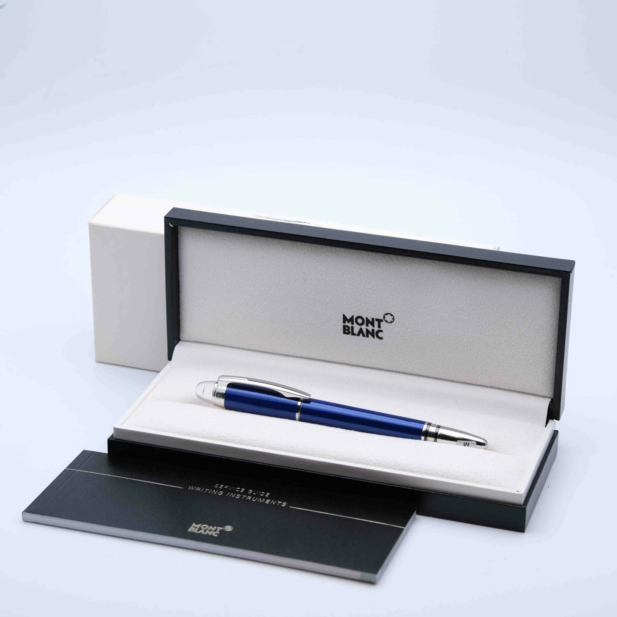 MB0565 - Montblanc - Star walker cool blue - Collectible fountain pens & more-1