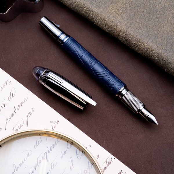 MB0545 - Montblanc - Starwalker SpaceBlue Douè - Collectible fountain pens & more-1