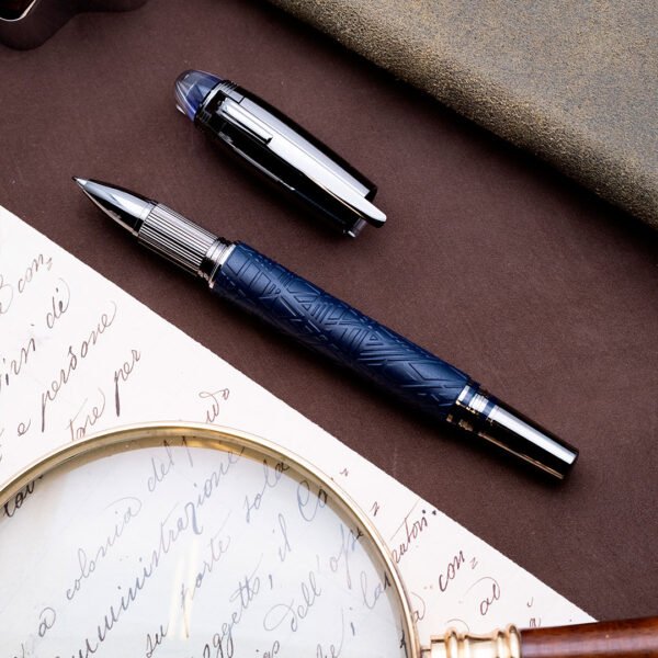 MB0546 - Montblanc - Starwalker SpaceBlue Douè - Collectible fountain pens & more-1-3