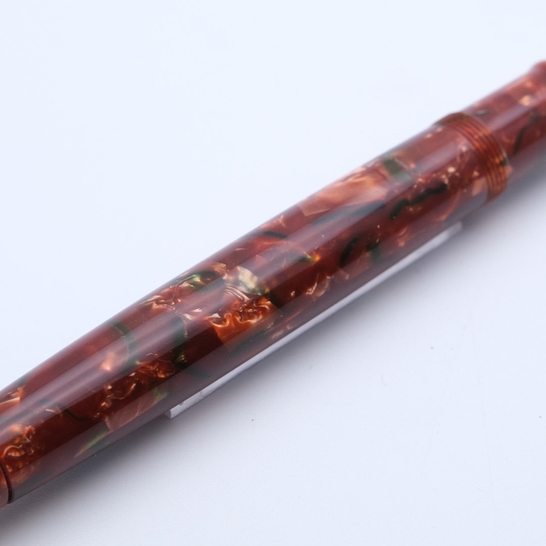 TI0005 - Tibaldi - Modello 60 Rosso-Verde - Collectible fountain pens & more-1