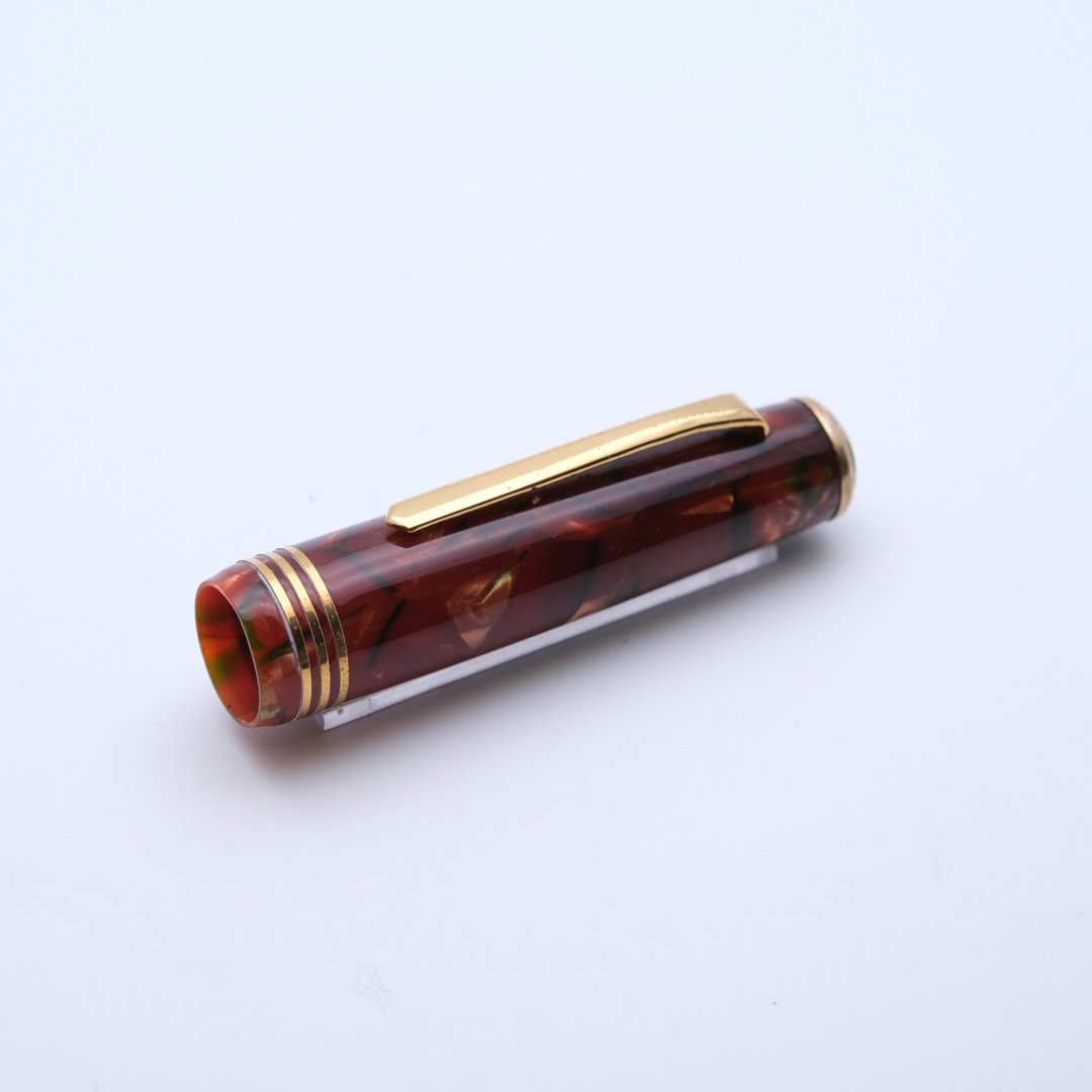 TI0005 - Tibaldi - Modello 60 Rosso-Verde - Collectible fountain pens & more-1