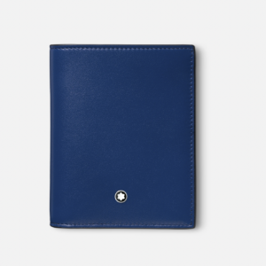 129678 - Montblanc - Meisterstuck Classic - Compact Wallet 6cc Blue