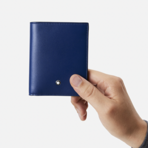 129678 - Montblanc - Meisterstuck Classic - Compact Wallet 6cc Blue