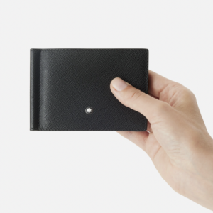 Montblanc - Sartorial 23 - Wallet 6cc black with Money clip