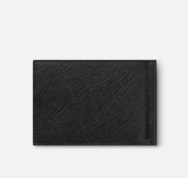 Montblanc - Sartorial 23 - Wallet 6cc black with Money clip