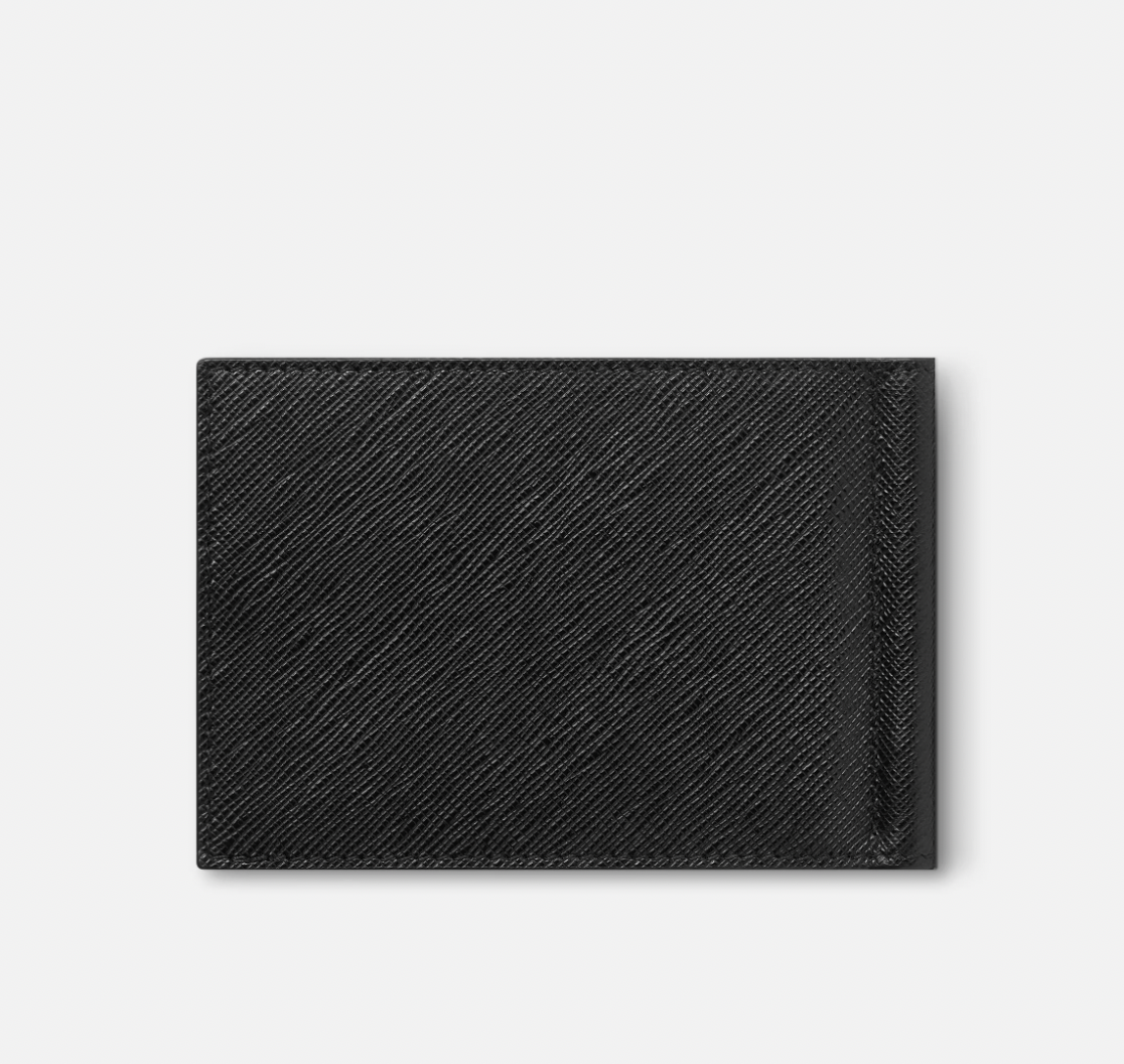 Montblanc - Sartorial 23 - Wallet 6cc black with Money clip