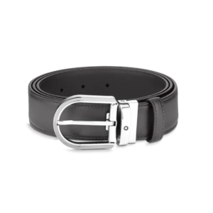 129437- Montblanc - Belt - Horseshoe Belt Palladium Finish