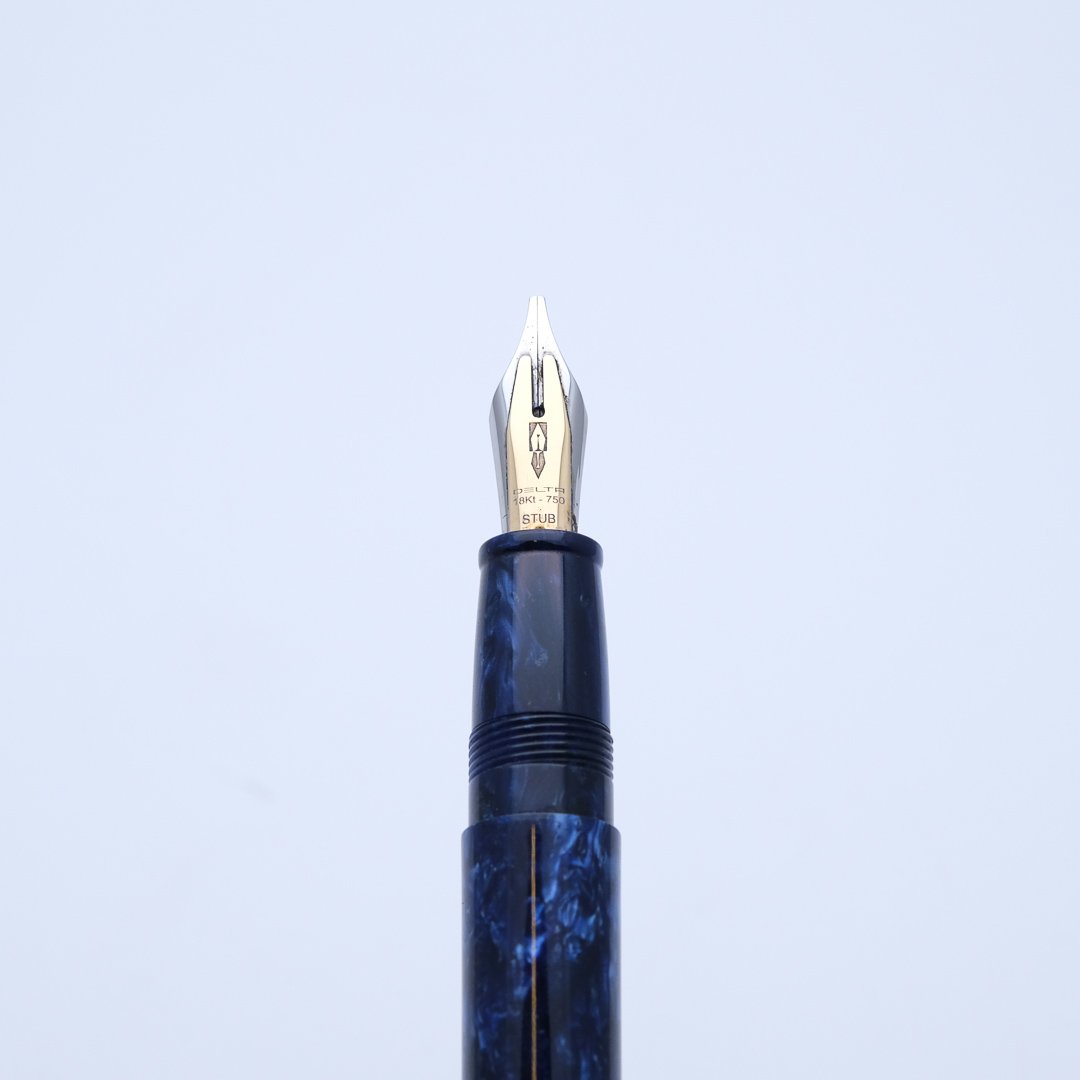 DE0077 - Delta - Fusion Blue - Collectible fountain pens & more-1