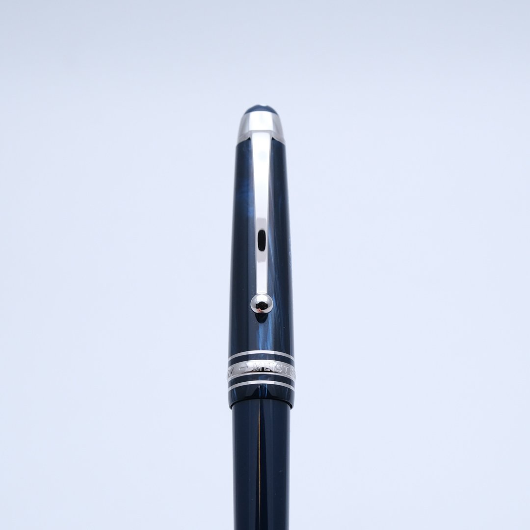 MB0593 - Montblanc - Meisterstück The Origin LeGrand Blue - Collectible fountain pens & more-1