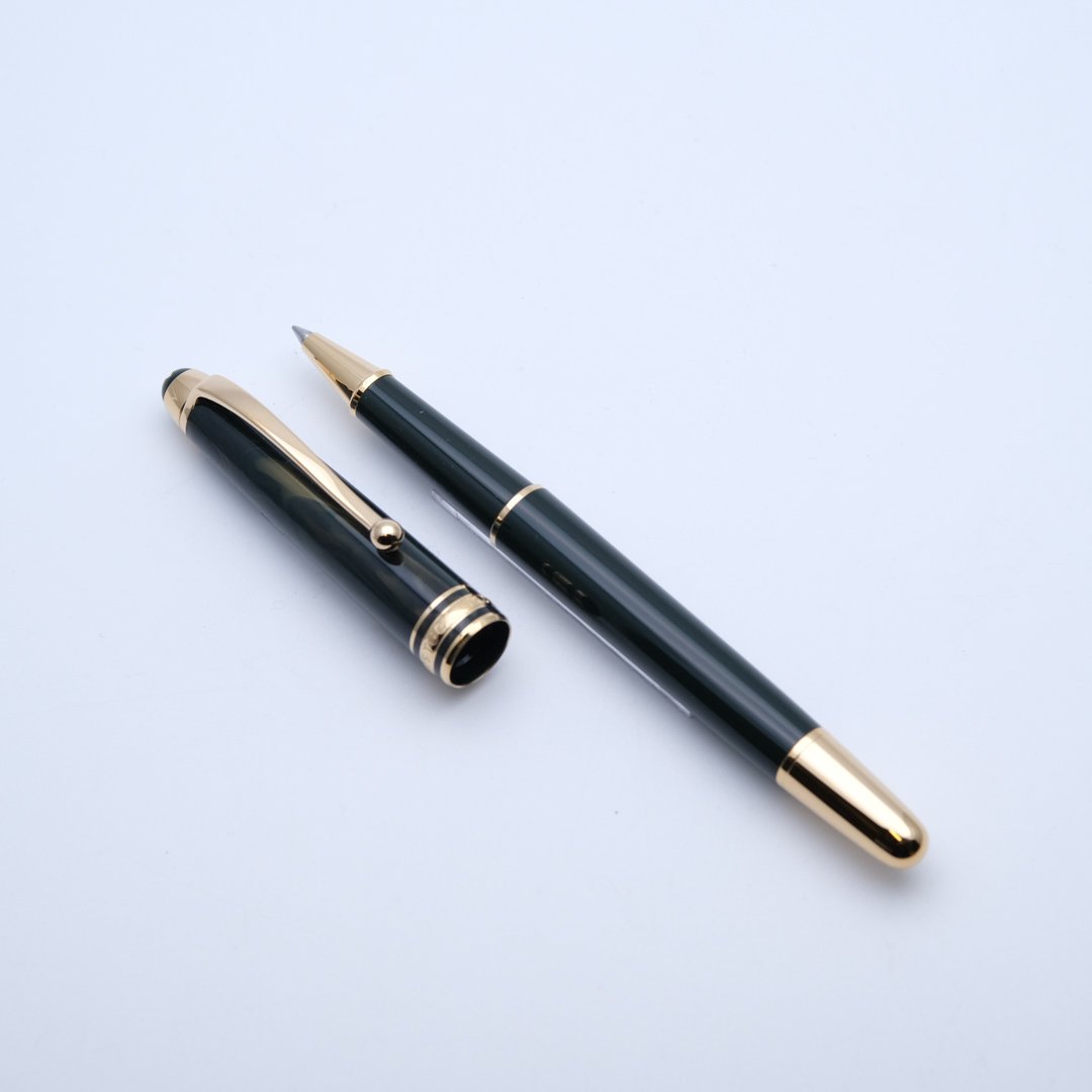 MB0595 - Montblanc - Meisterstück The Origin- Classique Green - Collectible fountain pens & more-1