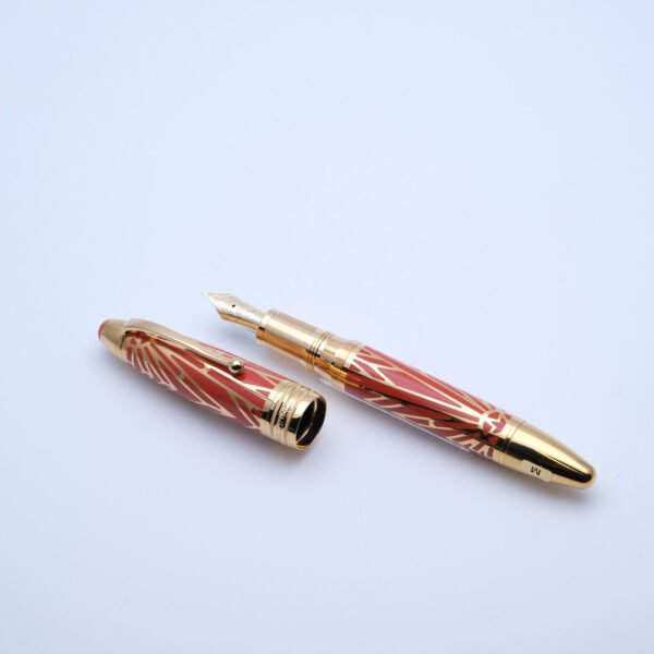 MB0599 - Montblanc - Meisterstück The Origin Solitaire LeGrand Coral - Collectible fountain pens & more-1