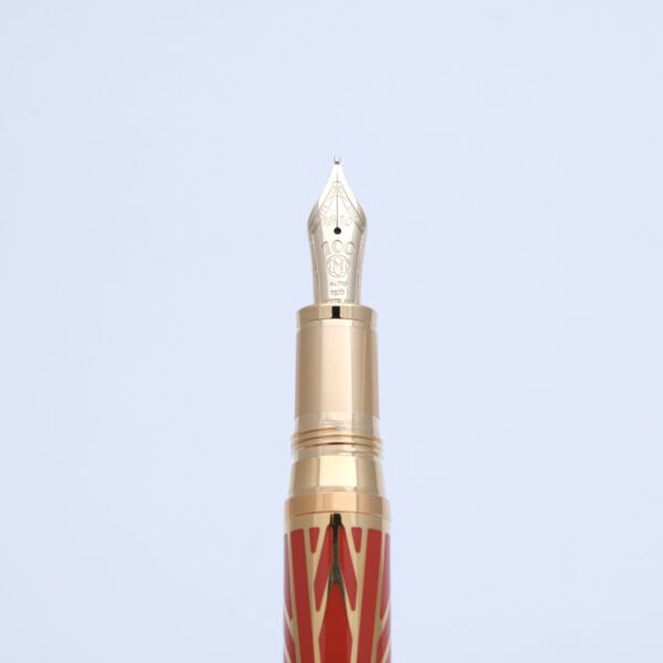 MB0599 - Montblanc - Meisterstück The Origin Solitaire LeGrand Coral - Collectible fountain pens & more-1