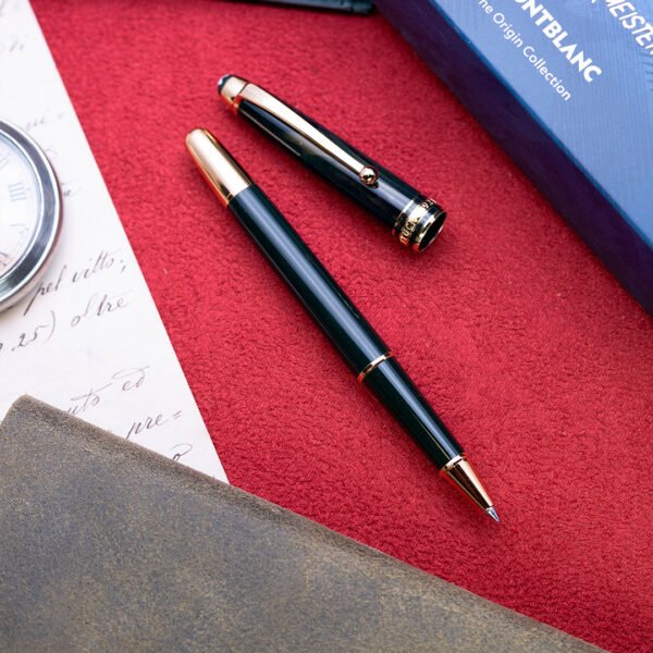 MB0595 - Montblanc - Meisterstück The Origin- Classique Green - Collectible fountain pens & more-1