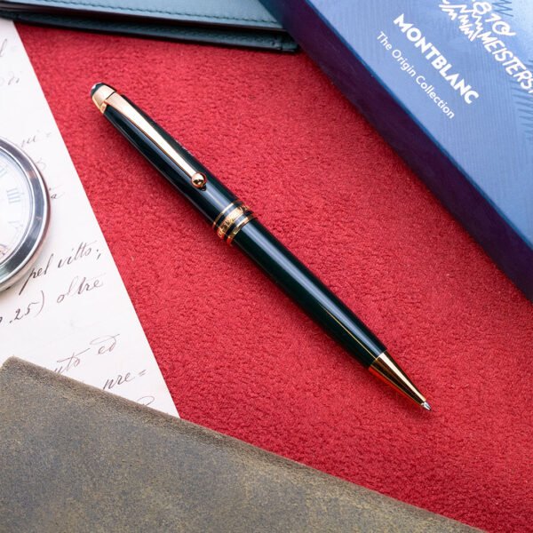 MB0596 - Montblanc - Meisterstück The Origin Classique Green - Collectible fountain pens & more-1