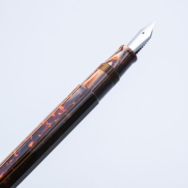 1- OM0193 - Omas - Paragon Arco Brown ht finish - Collectible pens - fountain pens and more