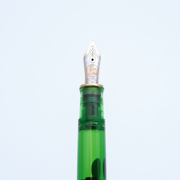 PE0028 - Pelikan - M800 Demonstrator Green Old - Collectible fountain pens and more -1-3