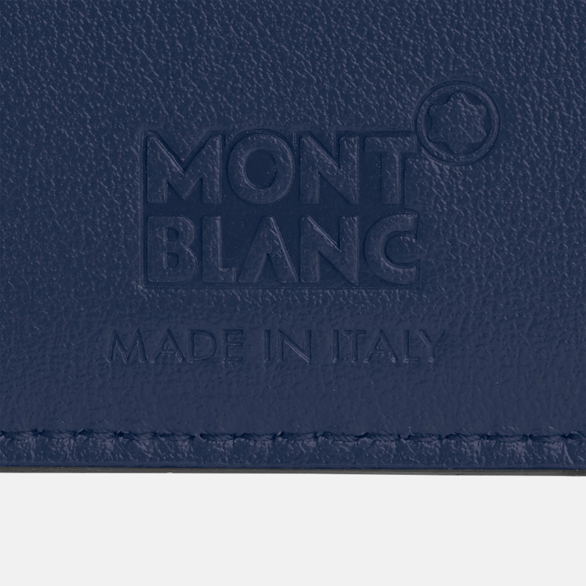 Montblanc - MEISTERSTÜCK - Card Holder 8cc Blue with zipped pocket