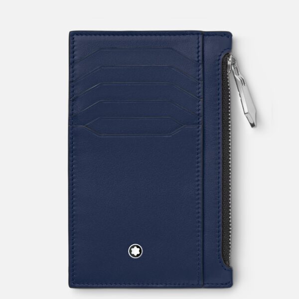 Montblanc - MEISTERSTÜCK - Card Holder 8cc Blue with zipped pocket