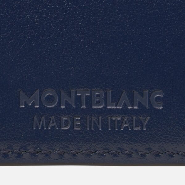 Montblanc - Wallet 4cc Blue with coin case