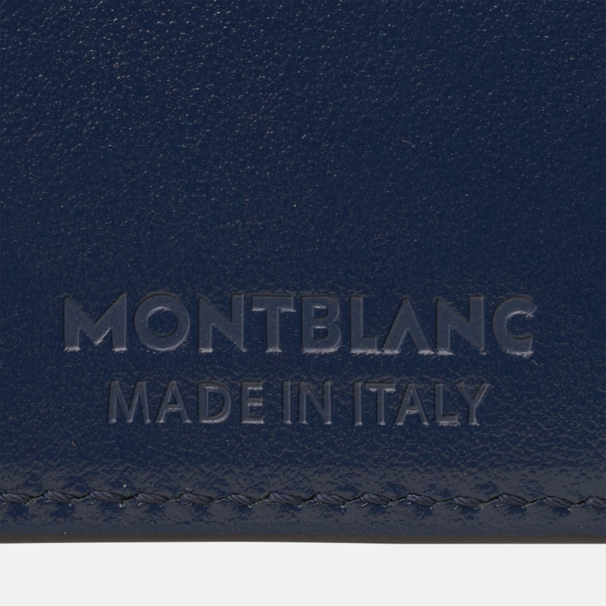 Montblanc - Wallet 4cc Blue with coin case