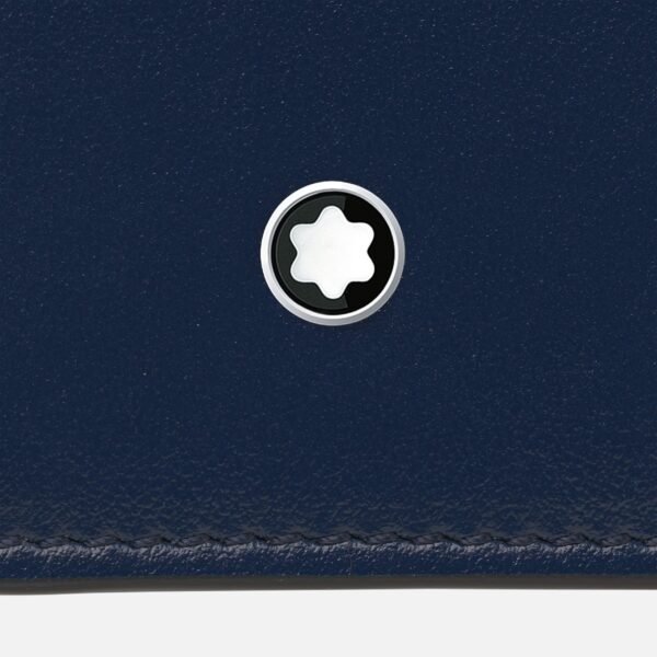 Montblanc - Wallet 4cc Blue with coin case