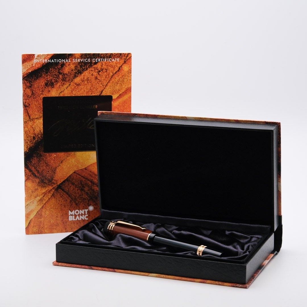 MB0656 - Montblanc - Writers Edition Friedrich Schiller - Collectible fountain pens & more -1-3