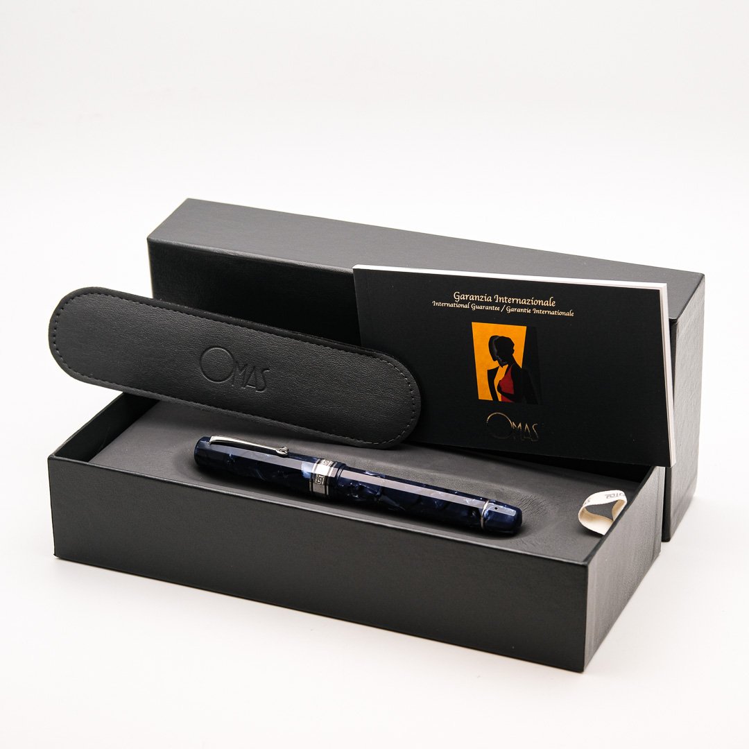 OM0192 - Omas - Paragon Blu Royale 2002 - Collectible fountain pens & more -1