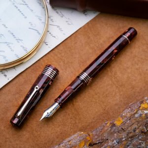 OM0210 - Omas - 90° red N°35-90 - Collectible fountain pens & more -9