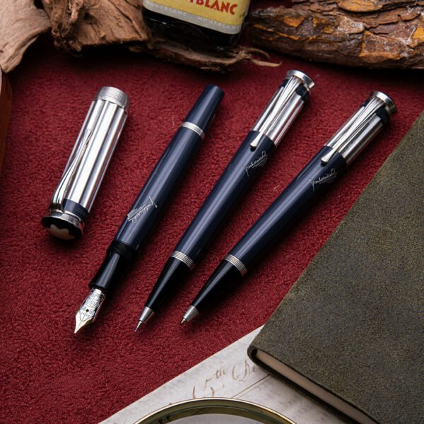 8 - MB0682 - Montblanc - Writers Edition Charles Dickens Set of 3 - Collectible fountain pens & more