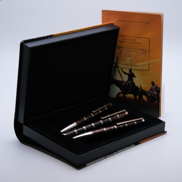 MB0684 - Montblanc - Writers Edition: Miguel de Cervantes set of 3 - Collectible fountain pens & more