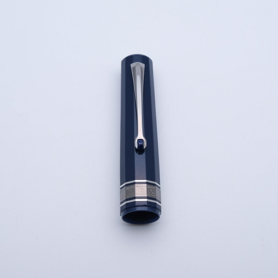 OM0195 - Omas - Milord Blu HT 29-100 Society - Collectible fountain pens & more -10